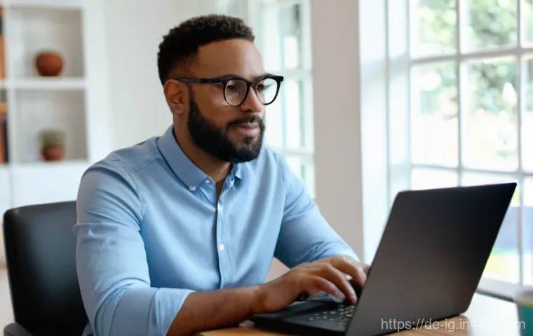 정신건강 관리의 디지털 전환 과정 - **Image Prompt 1: Serene Digital Mindfulness**
    A diverse individual in their late 20s to early 3...