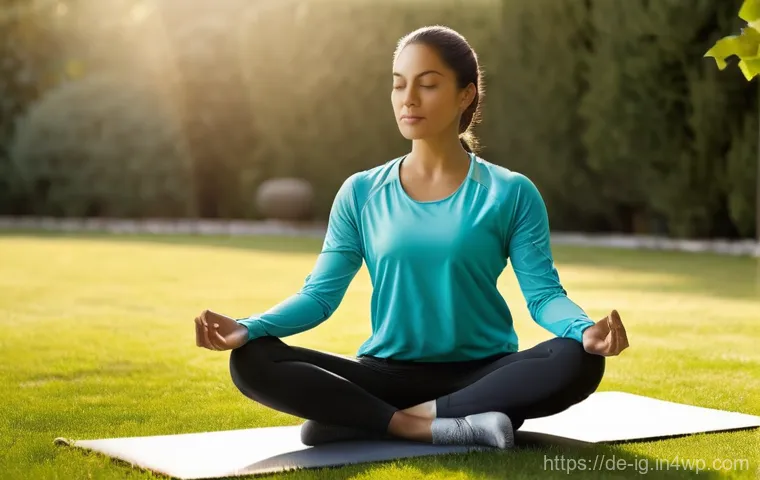 정신건강 테크의 글로벌 사례 비교 - **Prompt:** A diverse group of people of varying ages (e.g., a young adult, a middle-aged profession...